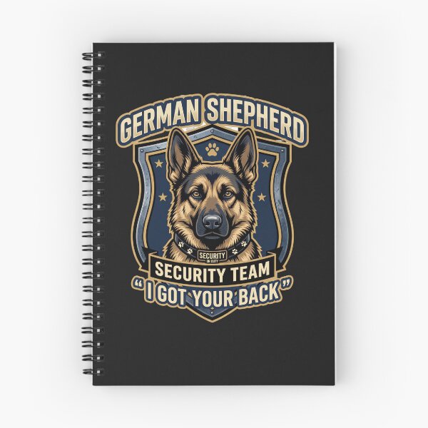 Item preview, German Shepherd Security Team designed and sold by PawPlanetPro.