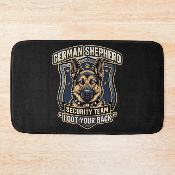 Item preview, German Shepherd Security Team designed and sold by PawPlanetPro.