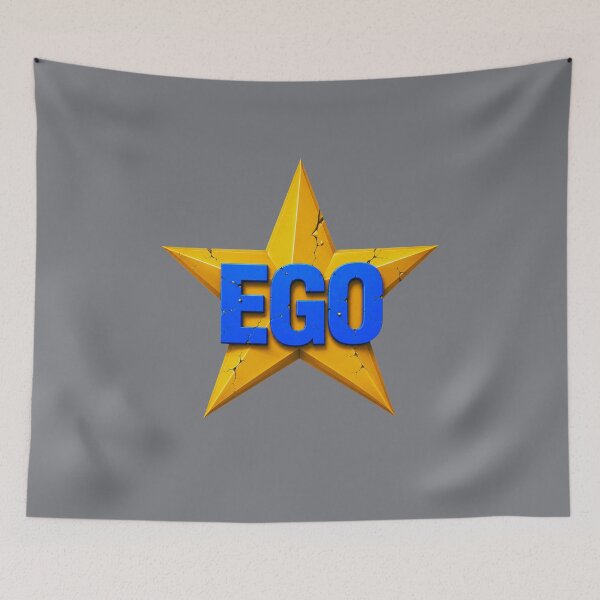 Item preview, EGO | Cracked Star Graphic T-Shirt designed and sold by Aimetoi.