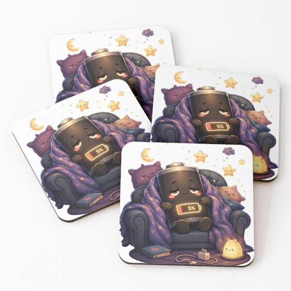 Item preview, Low Battery, High Cozy designed and sold by Nawi32.
