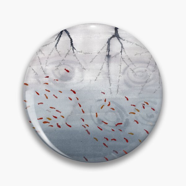 Item preview, Branches reflected on a glassy pool  designed and sold by AlbaGiuliaC.