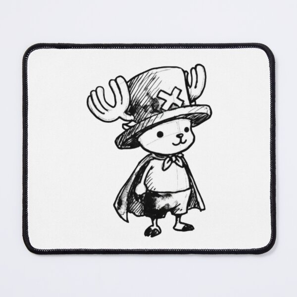 Item preview, Tony Tony Chopper Draft Aesthetic Icon - Black n White designed and sold by TheStickLab.
