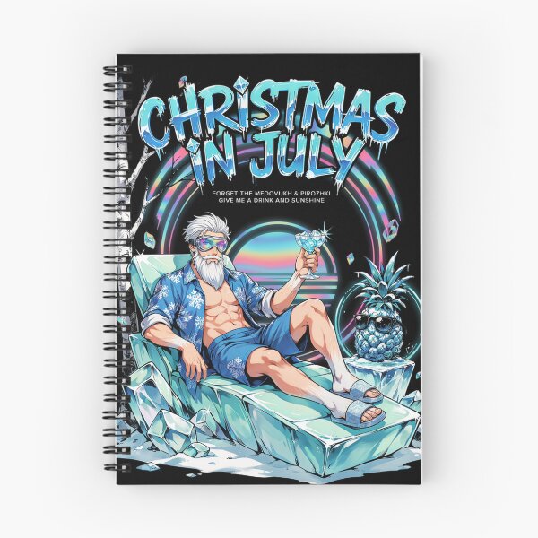Item preview, Christmas In July – Ded Moroz Father Frost Funny Summer Shirt Russian Slavic Holiday Gift v7 designed and sold by DarylWelsh2024.