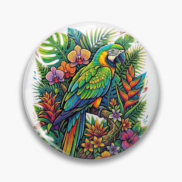Item preview, Brazilian Parrot Tropical designed and sold by Dudek Originals.