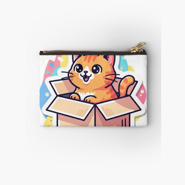 Item preview, Cute Cat in a Box designed and sold by D4NC1G3R.