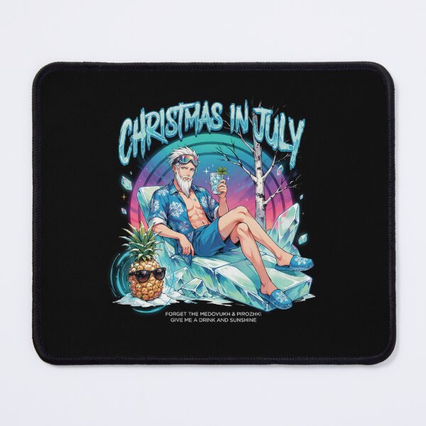 Item preview, Christmas In July – Ded Moroz Father Frost Funny Summer Shirt Russian Slavic Holiday Gift v8 designed and sold by DarylWelsh2024.