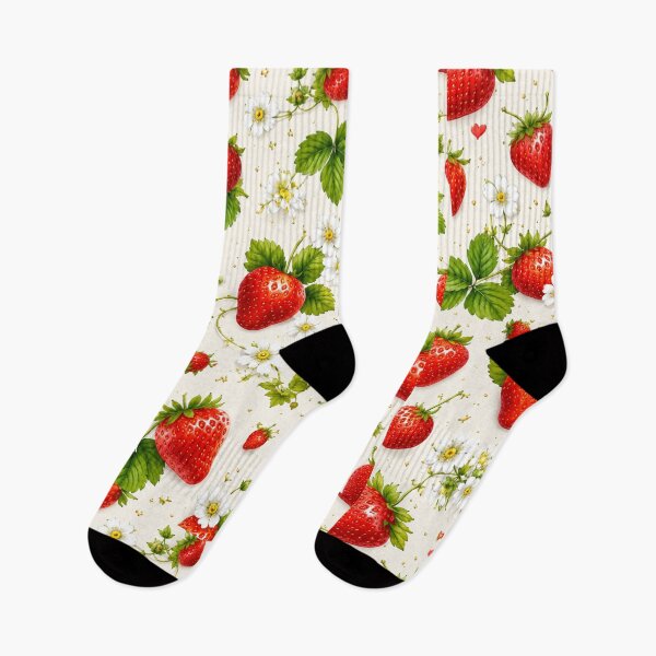 Item preview, Strawberry Pattern | Summer Fruit Seamless Print designed and sold by Aramdesing.