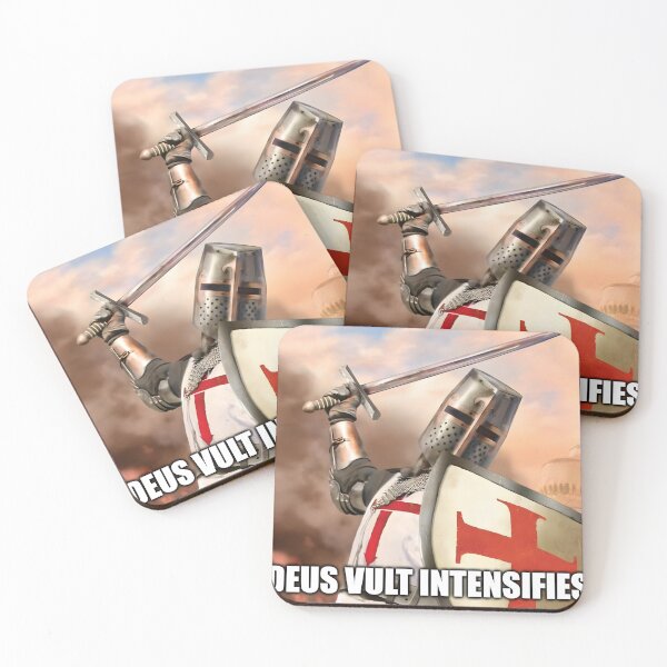 Item preview, Deus Vult Intensifies designed and sold by Geek Gallery Studio.