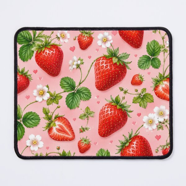 Item preview, Strawberry Pattern | Summer Fruit Seamless Print designed and sold by Aramdesing.