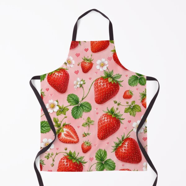 Item preview, Strawberry Pattern | Summer Fruit Seamless Print designed and sold by Aramdesing.