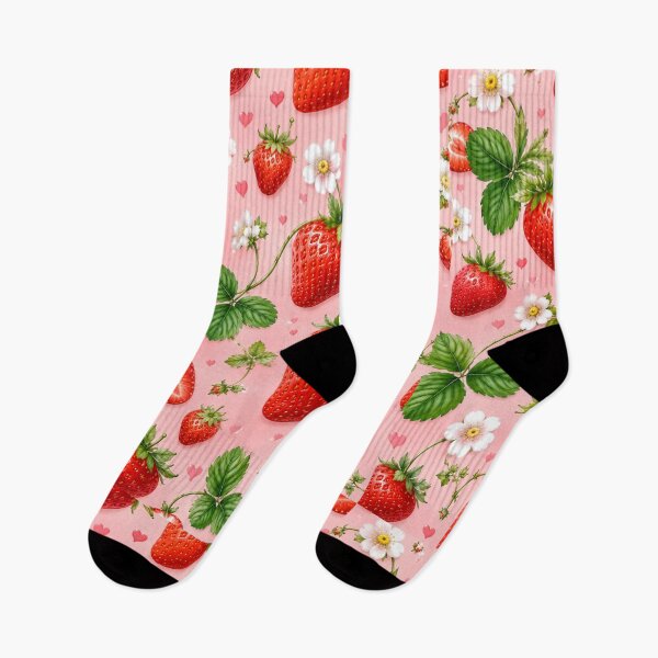 Item preview, Strawberry Pattern | Summer Fruit Seamless Print designed and sold by Aramdesing.