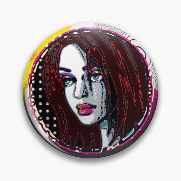Item preview, Optical Abstract Portrait of a Woman designed and sold by cremedecolor.