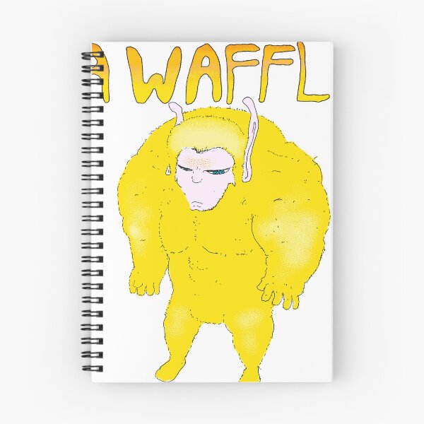 Item preview, A Waffle | Original Creature Illustration | Outsider Fantasy Art designed and sold by D O V E   S H O P.