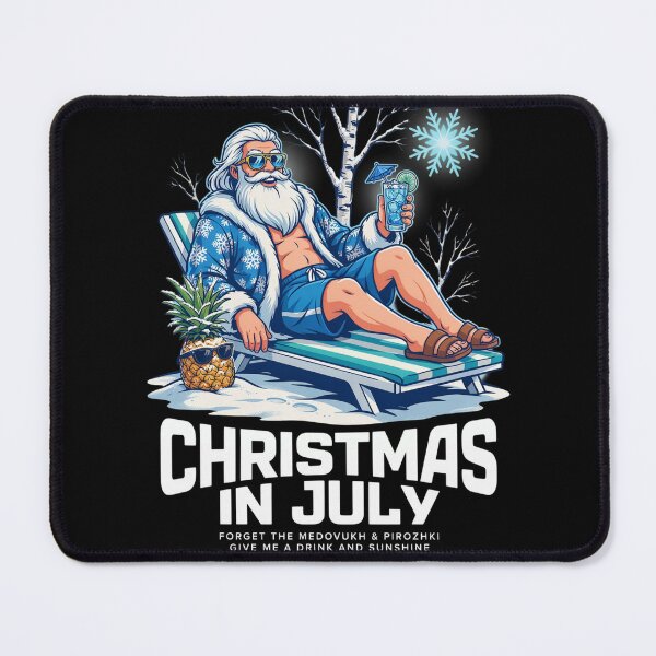 Item preview, Christmas In July – Ded Moroz Father Frost Funny Summer Shirt Russian Slavic Holiday Gift v9 designed and sold by DarylWelsh2024.