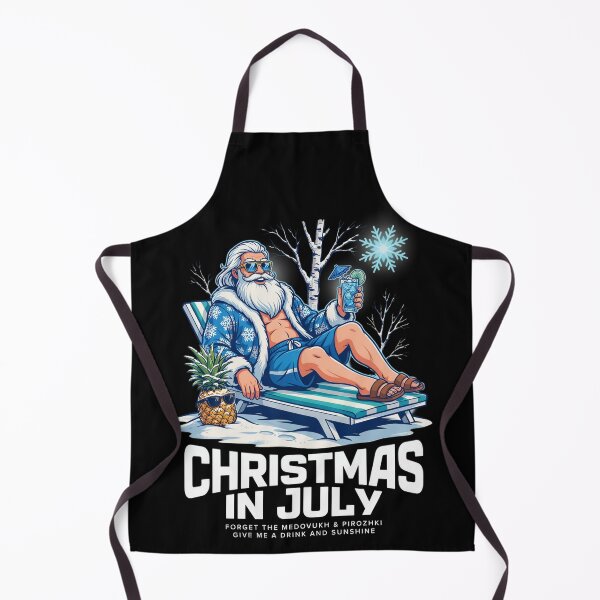 Item preview, Christmas In July – Ded Moroz Father Frost Funny Summer Shirt Russian Slavic Holiday Gift v9 designed and sold by DarylWelsh2024.