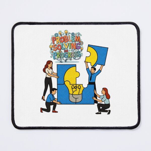 Item preview, Problem Solving In Progress Pop Art Brainstorming Team Design designed and sold by Miheerala.