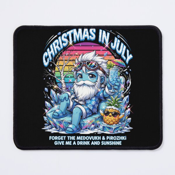 Item preview, Christmas In July – Ded Moroz Father Frost Funny Summer Shirt Russian Slavic Holiday Gift v10 designed and sold by DarylWelsh2024.