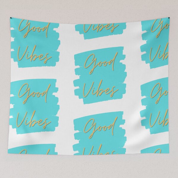 Item preview, Good vibes typography design  designed and sold by Swati's Digital Den.
