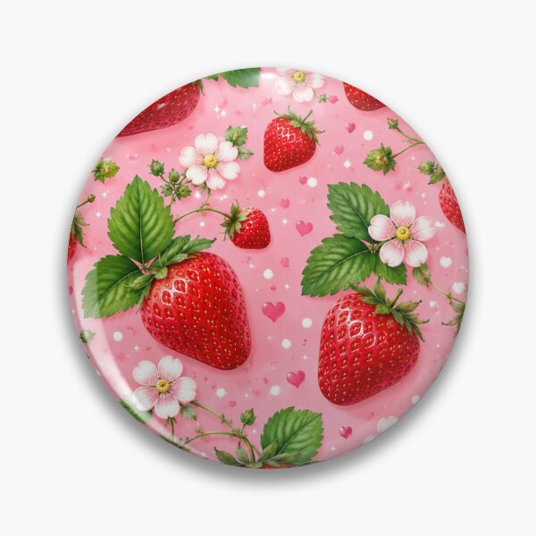 Item preview, Strawberry Pattern | Summer Fruit Seamless Print designed and sold by Aramdesing.