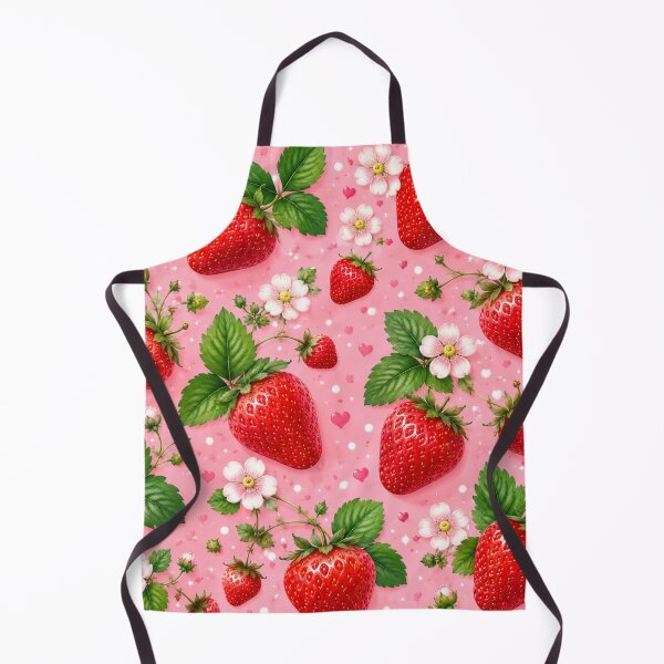 Item preview, Strawberry Pattern | Summer Fruit Seamless Print designed and sold by Aramdesing.