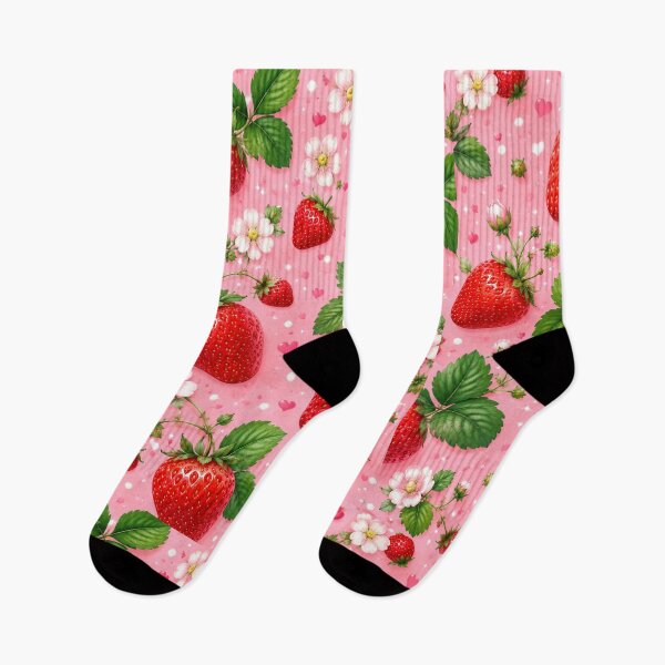 Item preview, Strawberry Pattern | Summer Fruit Seamless Print designed and sold by Aramdesing.