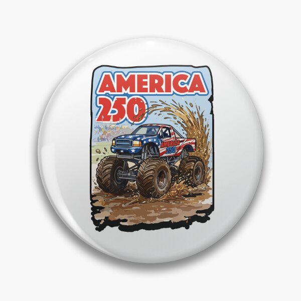 Item preview, Stars, Stripes & Mud Tires - opt 2 designed and sold by jlStopMedia.