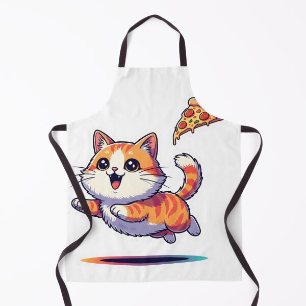 Item preview, Cute cat and the Pizza designed and sold by D4NC1G3R.