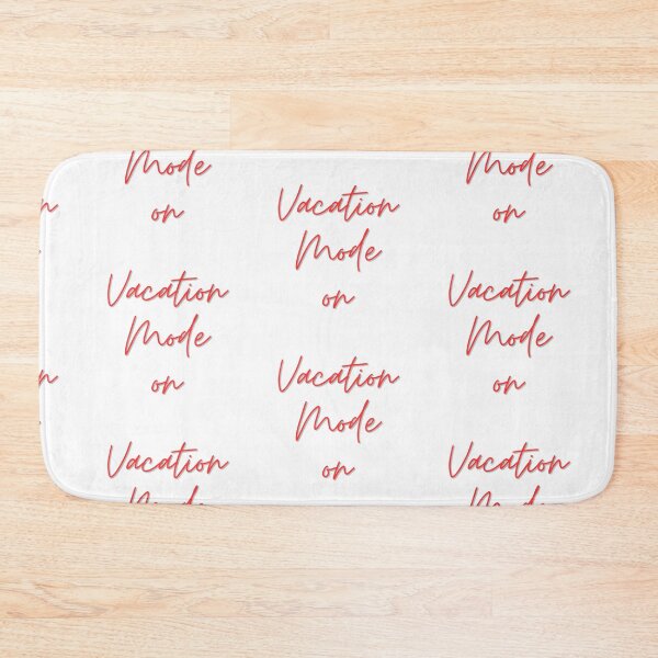 Item preview, Vacation Mode On typography design  designed and sold by Swati's Digital Den.