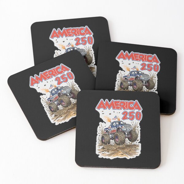 Item preview, Stars, Stripes & Mud Tires - opt 1 designed and sold by jlStopMedia.