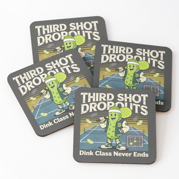Item preview, PICKLBALL: Third Shot Dropouts designed and sold by IndieQuill .
