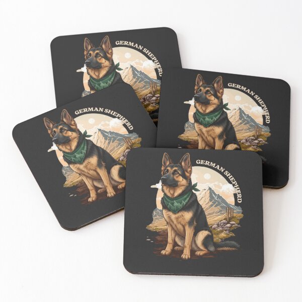 Item preview, German Shepherd Cool Western Design designed and sold by PawPlanetPro.