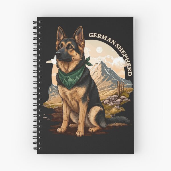 Item preview, German Shepherd Cool Western Design designed and sold by PawPlanetPro.