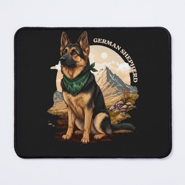 Item preview, German Shepherd Cool Western Design designed and sold by PawPlanetPro.