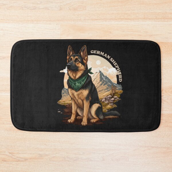Item preview, German Shepherd Cool Western Design designed and sold by PawPlanetPro.