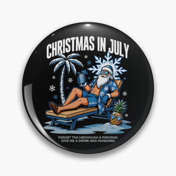 Item preview, Christmas In July – Ded Moroz Father Frost Funny Summer Shirt Russian Slavic Holiday Gift v14 designed and sold by DarylWelsh2024.