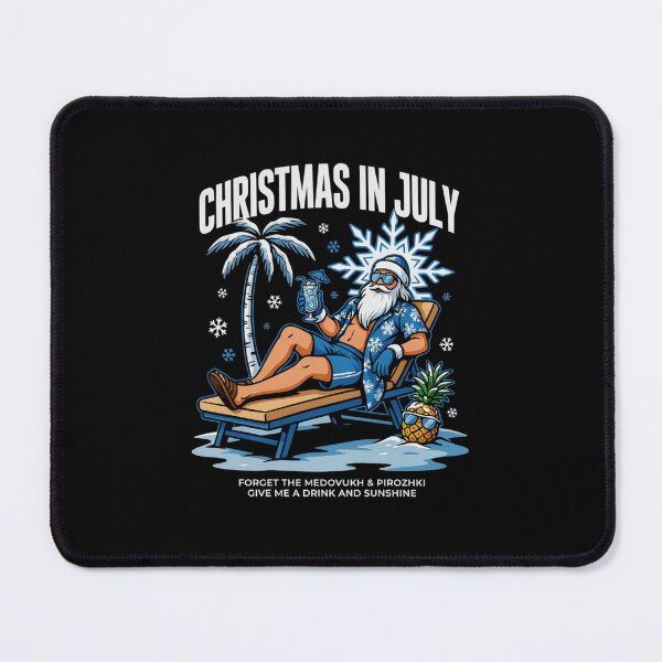 Item preview, Christmas In July – Ded Moroz Father Frost Funny Summer Shirt Russian Slavic Holiday Gift v14 designed and sold by DarylWelsh2024.
