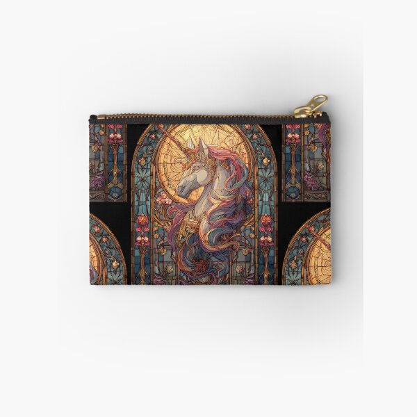 Item preview, Stained glass unicorn designed and sold by MendaciousMina.