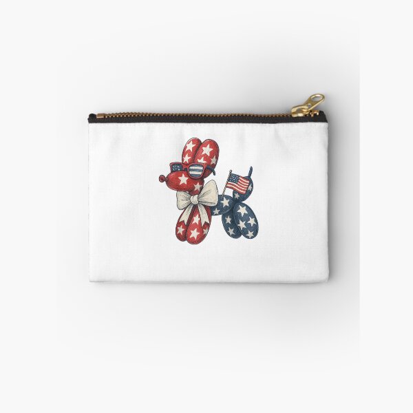 Item preview, Funny Patriotic Balloon Dog American Flag Fourth of July designed and sold by AddlPoolart.