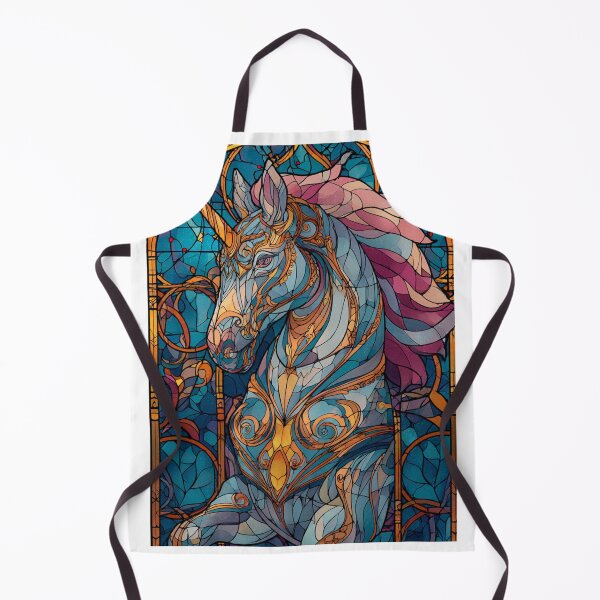 Aperçu de l'œuvre Licorne en vitrail créée et vendue par MendaciousMina.