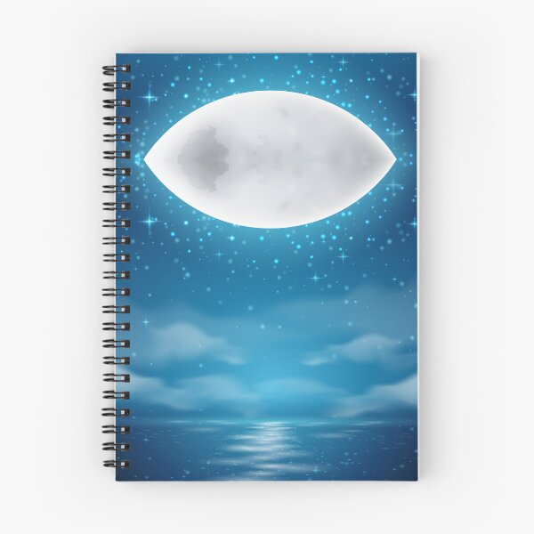 Item preview, Full Moon Night Ocean Magical Celestial Reflection designed and sold by SolutionsArt.