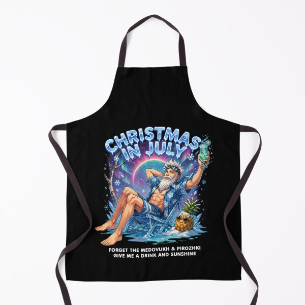 Item preview, Christmas In July – Ded Moroz Father Frost Funny Summer Shirt Russian Slavic Holiday Gift v15 designed and sold by DarylWelsh2024.