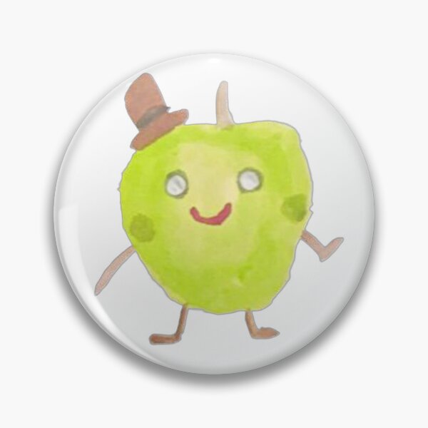 Item preview, Watercolor Apple Man designed and sold by nickiibird.