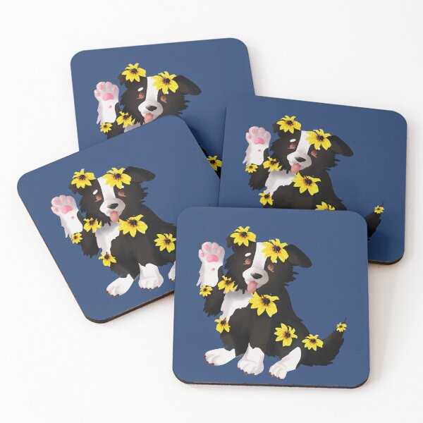 Item preview, Black Eyed-Susans x Border Collies  designed and sold by Bre-Bug-242.