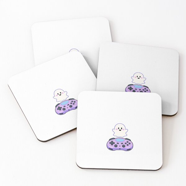 Item preview, Cute Gamer Ghost Lavender Controller - Gaming Sprite designed and sold by HuNDefii.
