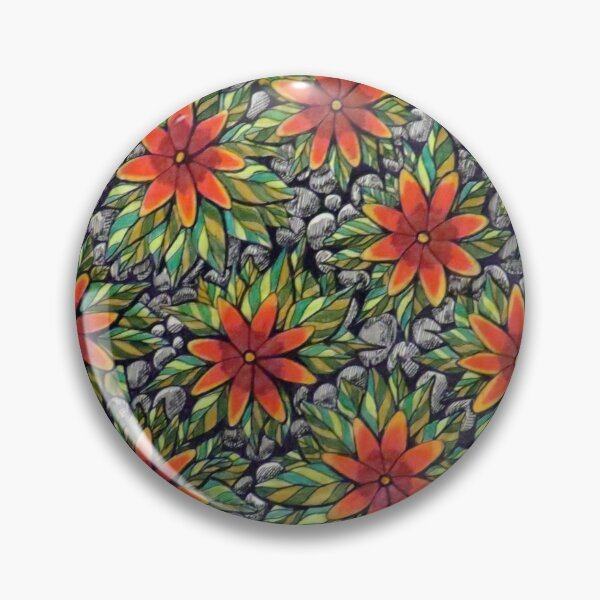 Item preview, 1105 - FLOWERS, LEAVES & PEBBLES - DAVE EDWARDS - MIXED MEDIA - 2026 designed and sold by BLYTHART.