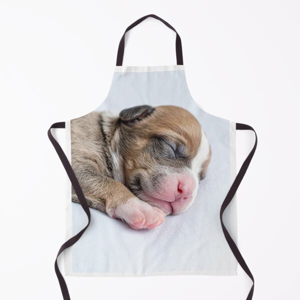 Item preview, Newborn Puppy Sleeping Portrait - Cute Baby Dog Photography - Serene Pet Aesthetic designed and sold by WildGentlemen.