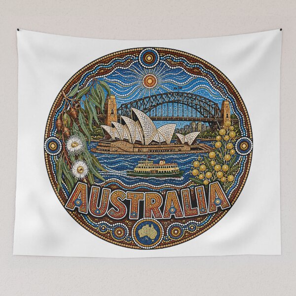 Item preview, Australian Heritage Design – Indigenous Inspired designed and sold by Holiday-Hunter.