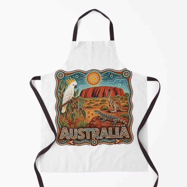 Item preview, Beauty of the Australian Land – Indigenous Inspired designed and sold by Holiday-Hunter.