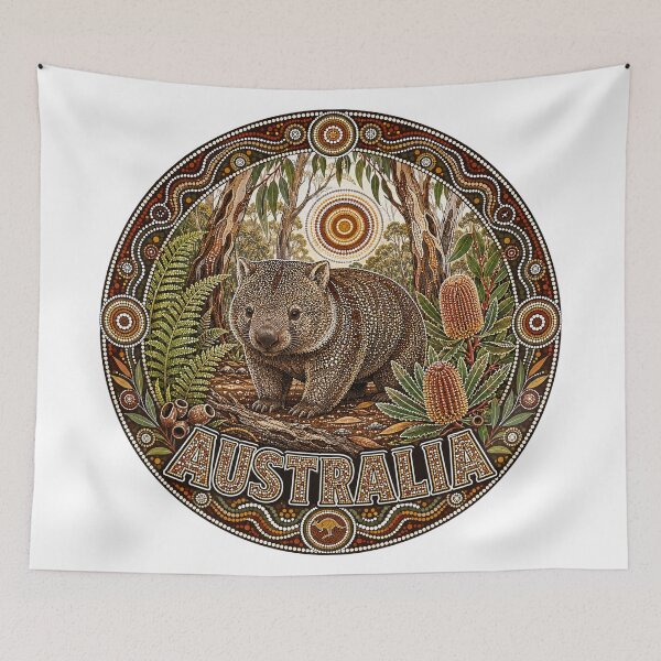Item preview, Patterns of Australia – Indigenous Inspired designed and sold by Holiday-Hunter.