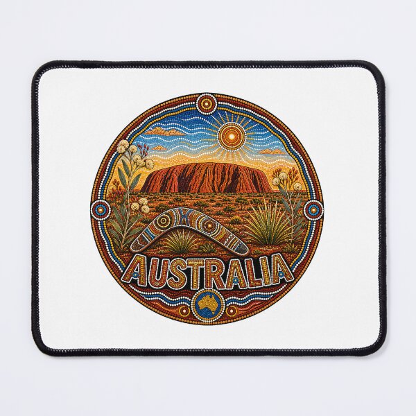 Item preview, Australian Landscape Art – Indigenous Inspired designed and sold by Holiday-Hunter.